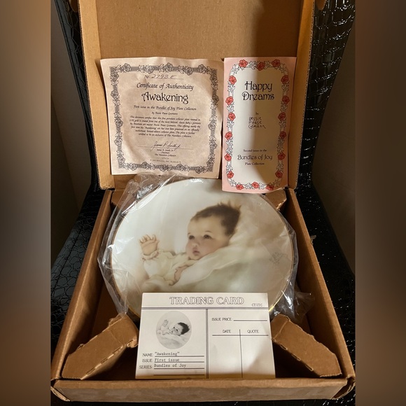 “Awakening” Bundles of Joy Collectors Authentic Registered Plate - Picture 4 of 4